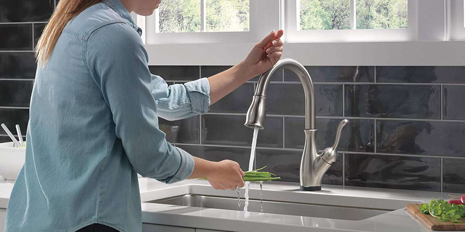 What is a water saving kitchen faucet?